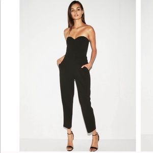 Express Sweetheart Neckline Strapless Jumpsuit